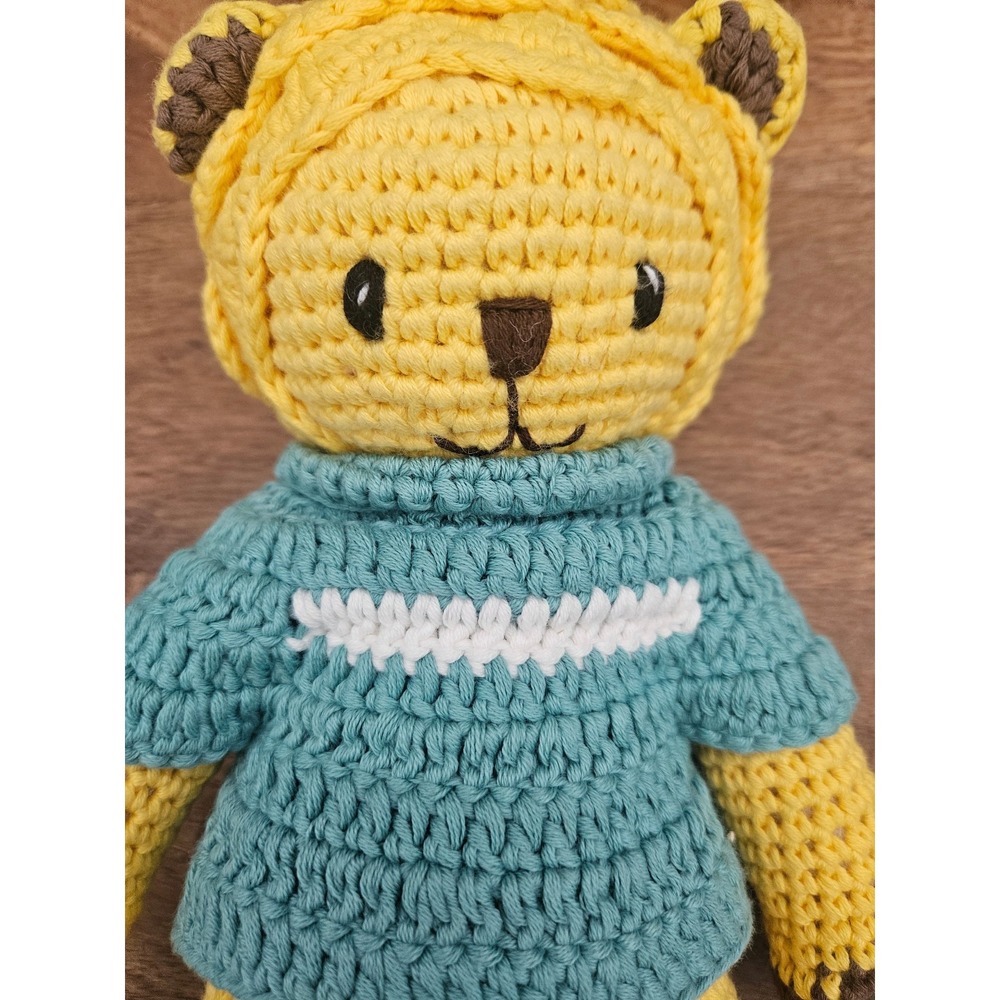 Bobi Craft Stuffed Animal Lion 13" Dream Guardians Leo Crochet Baby Plush Toy